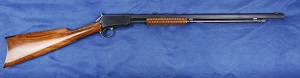 Winchester 1890 slide action rifle. Tthird mod. cal 22 LR .  VENDUE