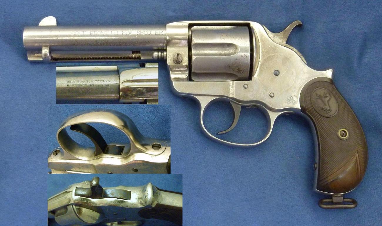 Colt Model 1878 "Frontier" D.A.  .  44-44 cal. 