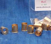 12x 41RF short reloadable brass cases