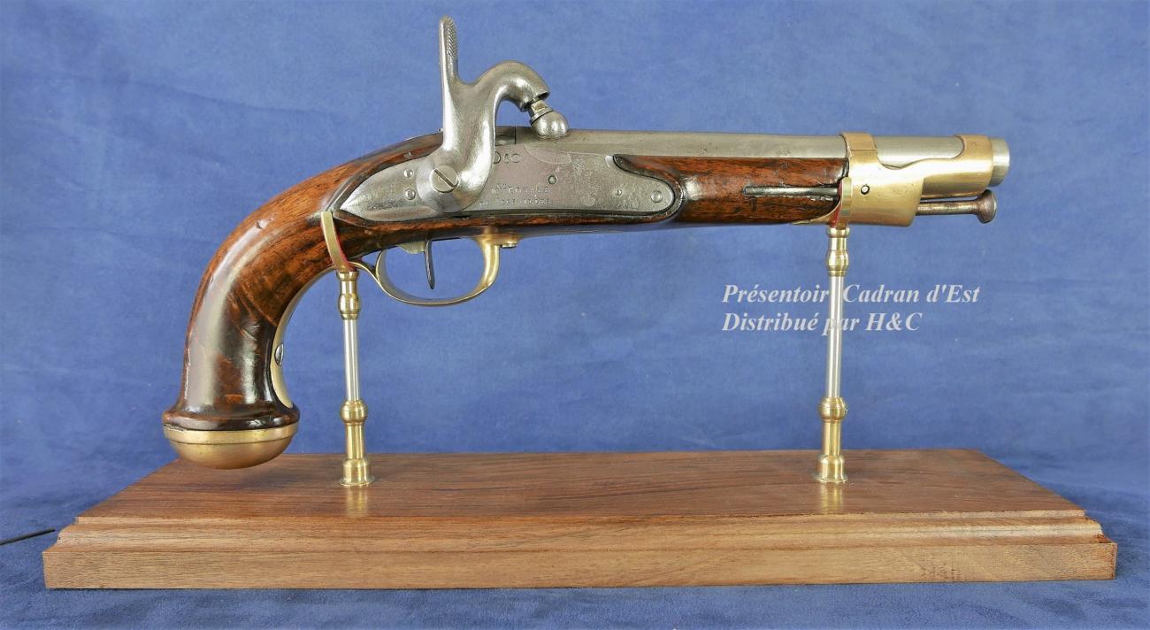 Pistolet des Gardes du Corps du Roi, 2ème modèle 1816. Manufacture de Versailles