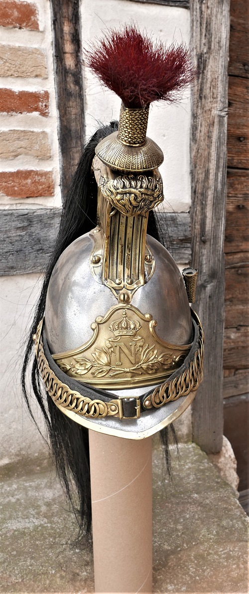 Casque de cuirassier de la Garde Impériale mod 1854.    VENDU