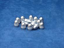 100 round-nose lead bullets for .44" calibres