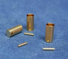 12 étuis  5 mm à broche