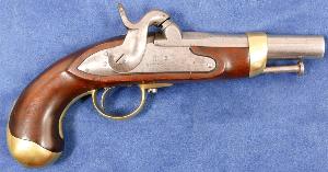 Pistolet de Carabinier Royal mod 1847. Italie.   VENDU