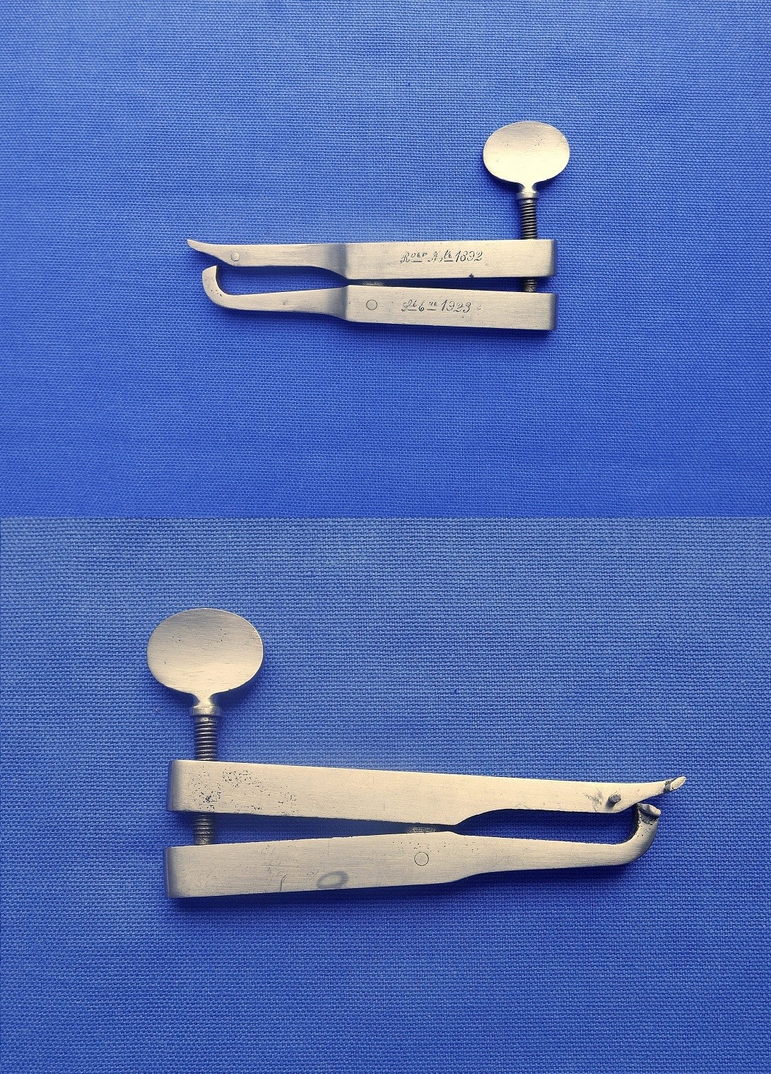 Pince à ressort pour revolver M.A.S  1892.    VENDUE