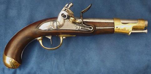 Pistolet  de Cavalerie An  IX.  Manufacture de Charleville