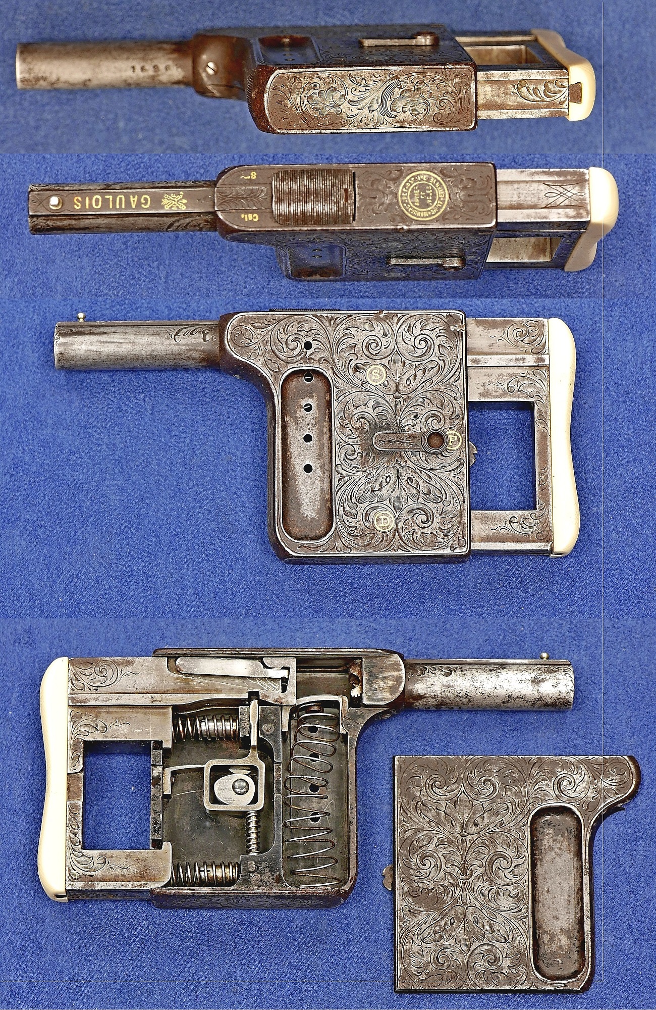 Pistolet Le Gaulois N °4 "Luxe".      VENDU