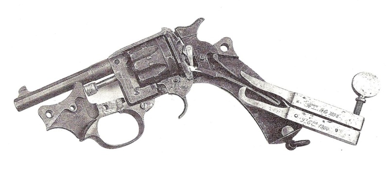 Pince à ressort pour revolver M.A.S  1892